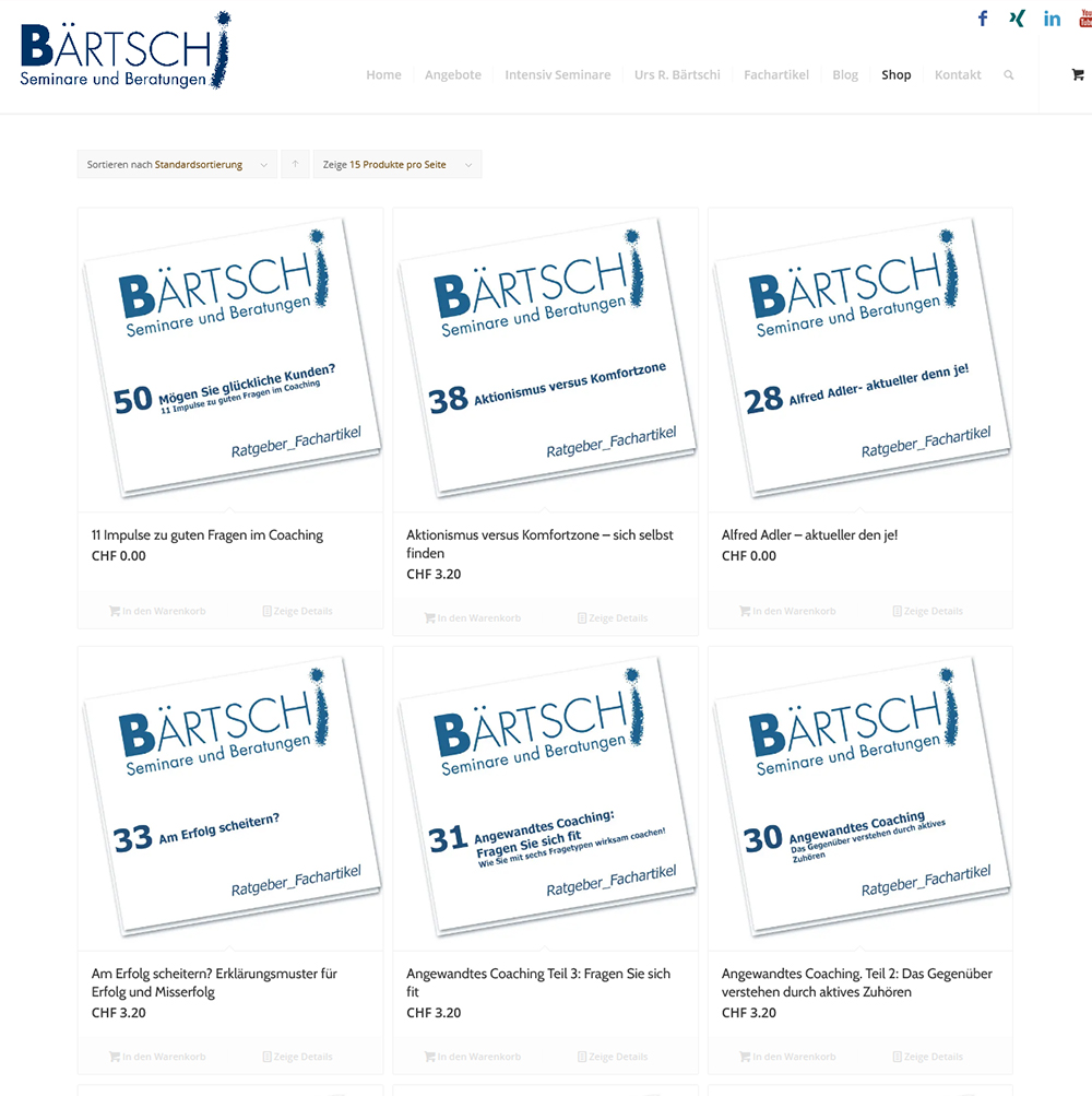 Bärtschi Online Shop Ratgeber